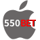 Aplicativo 550BET para iOS