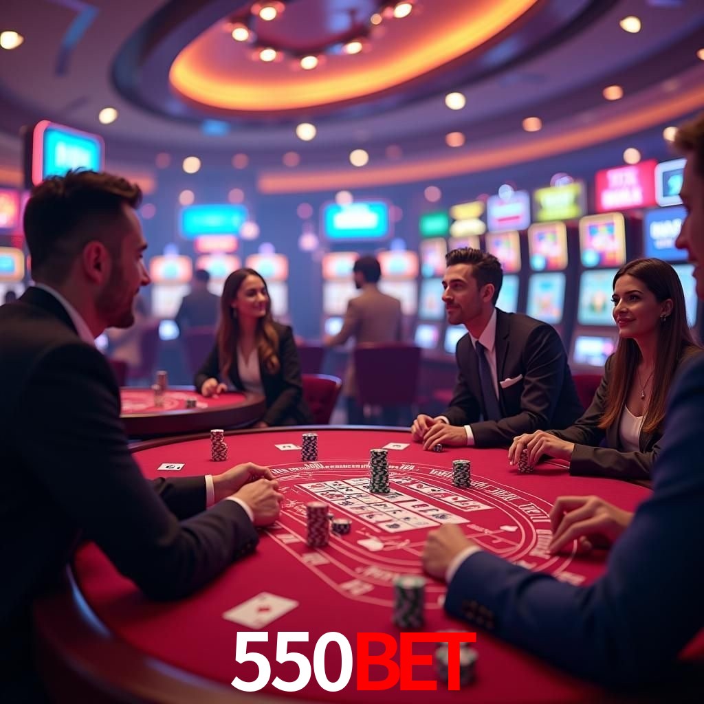 Mesa de Blackjack 550BET